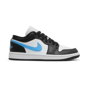 Nike Women's Air Jordan 1 Low (Black University Blue/ Bl...