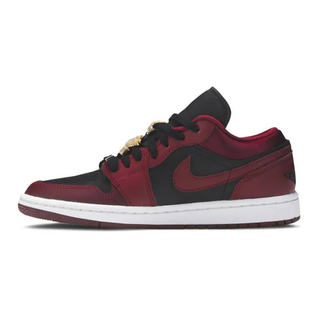 Nike Women's Air Jordan 1 Low SE (Dark Beetroot/ Black/ ...