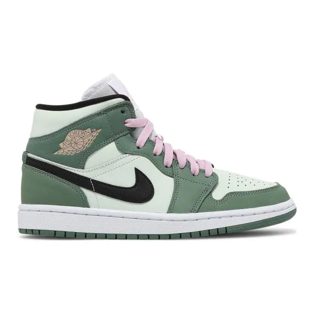 Nike Women's Air Jordan 1 Mid SE (Dutch Green/ Dutch Gre...