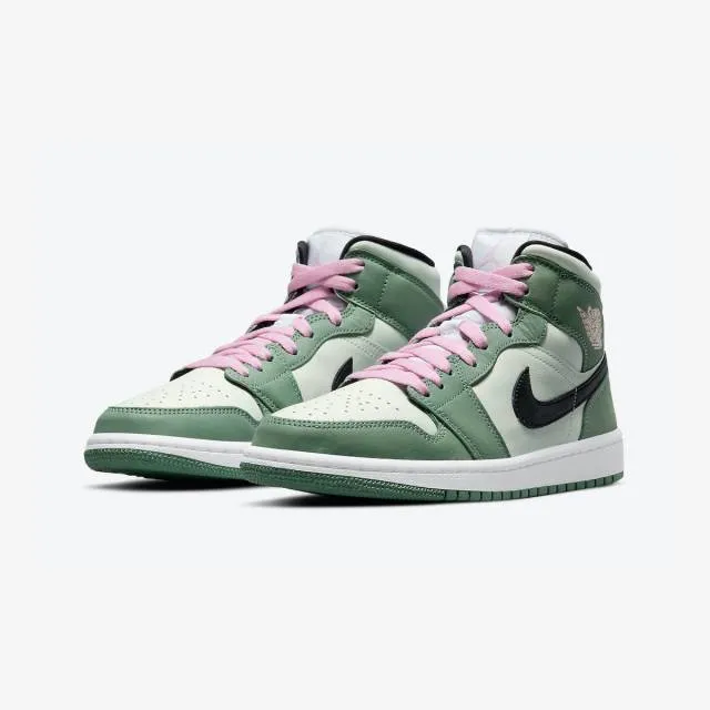 Nike Women's Air Jordan 1 Mid SE (Dutch Green/ Dutch Gre...