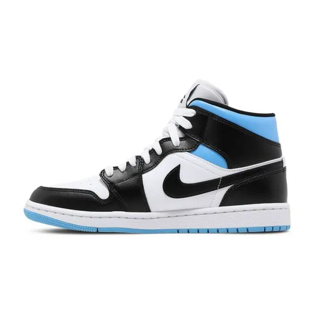 Nike Women's Air Jordan 1 Mid (University Blue/ White /B...