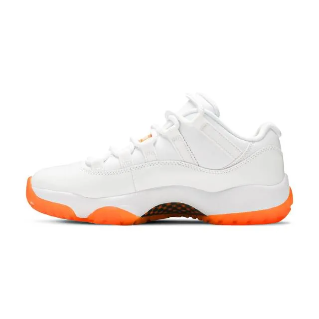 Nike Women's Air Jordan 11 Retro Low (Bright Citrus/ Whi...