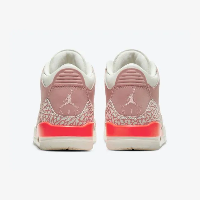 Nike Women's Air Jordan 3 Retro (Rust Pink/ Pink/ Sail/ ...