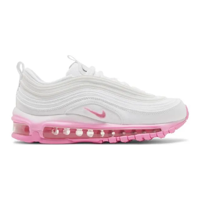 Nike women's air max 97 se (chenille swoosh pink foam/ white/ pink foam/ pink spell) sizes 6-10 fj45