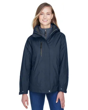 North End 78178 Ladies' Caprice 3-in-1 Jacket with Soft Shell Liner