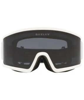 Oakley Target Line M Snow Goggles - Matte White - Dark Grey Lens