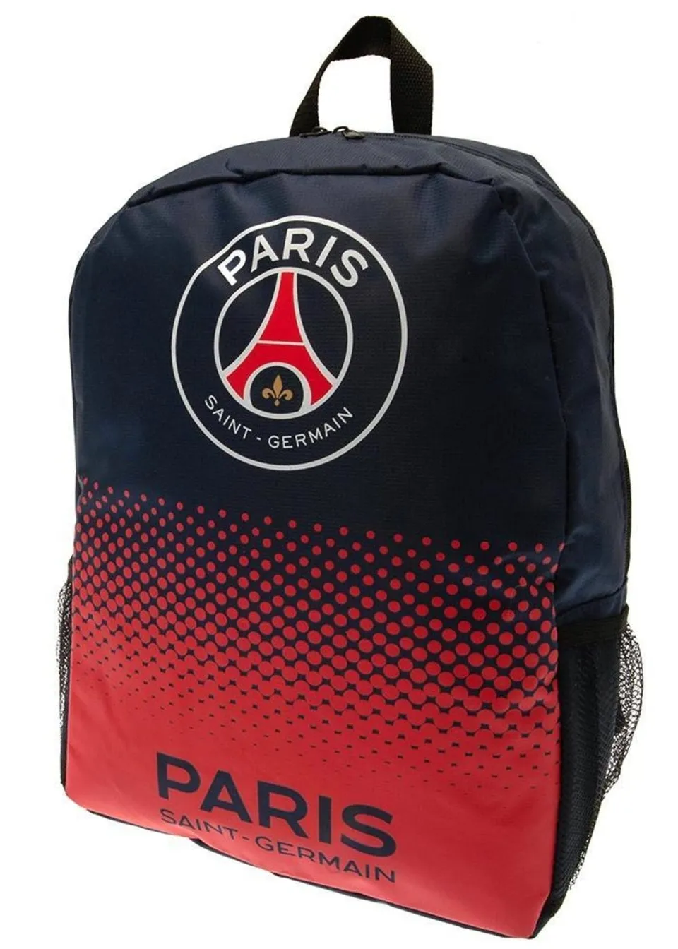 Paris Saint Germain FC Black/Red Dot Fade Backpack