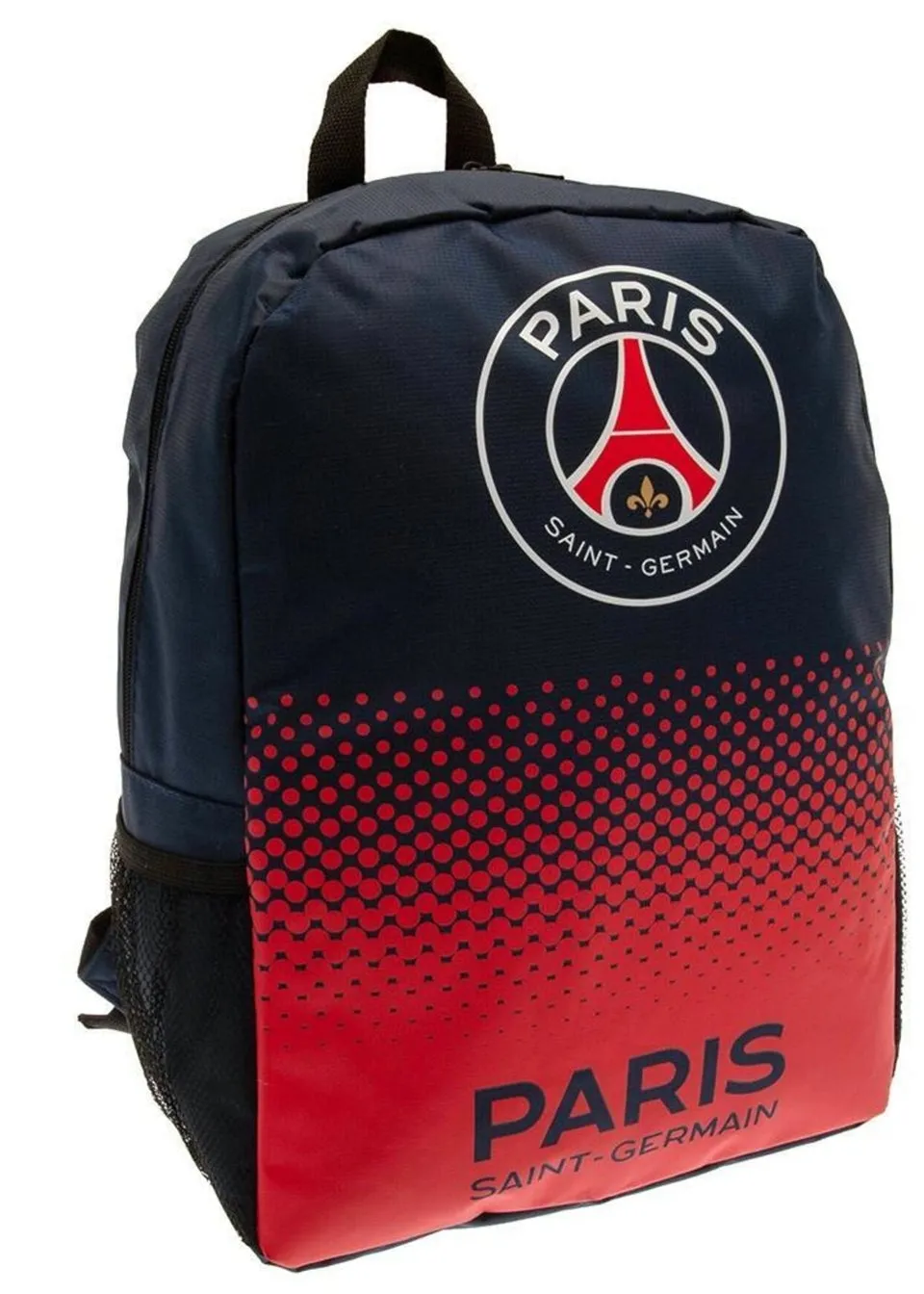 Paris Saint Germain FC Black/Red Dot Fade Backpack