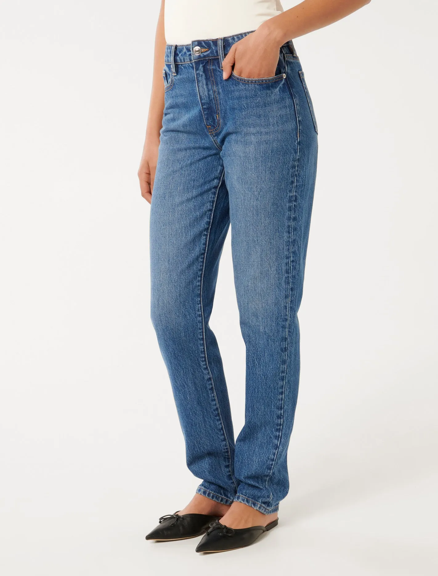 Paris Straight-Leg Jeans