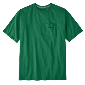 Patagonia Boardshort Logo Pocket Responsibili-Tee Gather Green