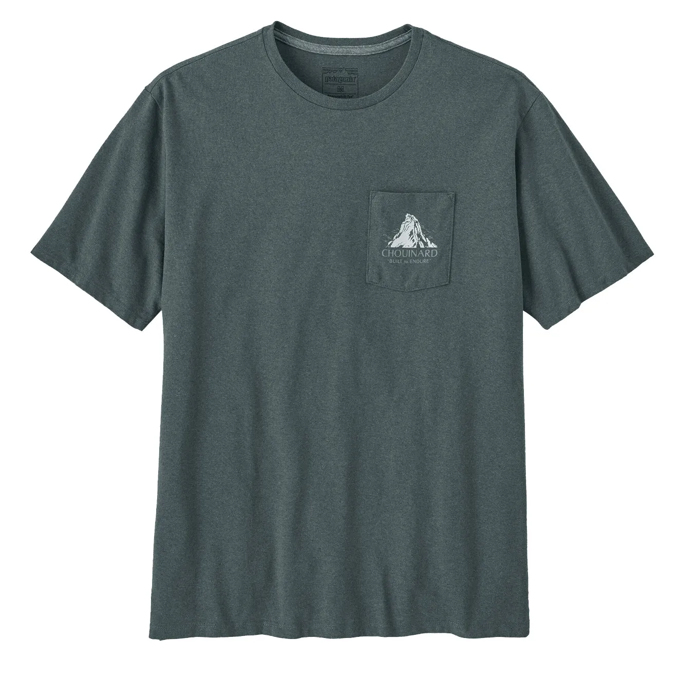 Patagonia Chouinard Crest Pocket Responsibili Tee Nouveau Green