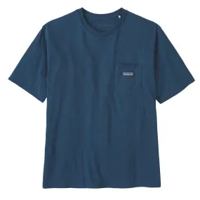 Patagonia Daily Pocket Tee Tidepool Blue