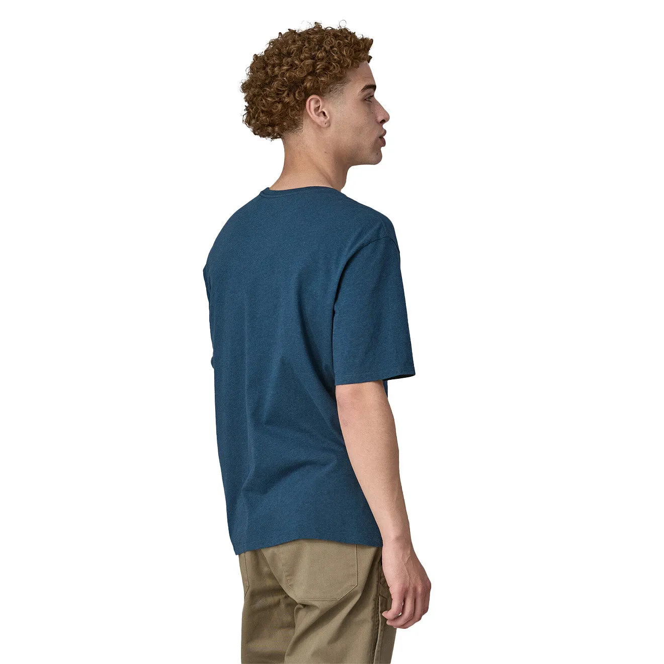 Patagonia Daily Pocket Tee Tidepool Blue