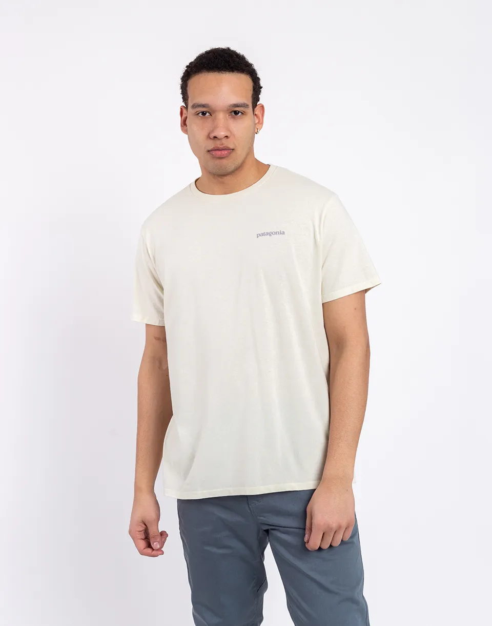 Patagonia Fitz Roy Icon Responsibili-Tee Birch White