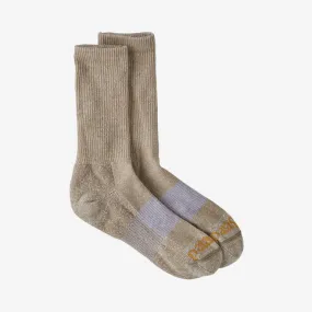 Patagonia Hemp Crew Socks in Moray Khaki