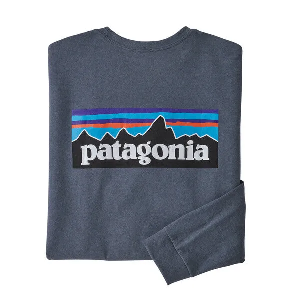 Patagonia Long Sleeve P-6 Logo Responsibili-Tee