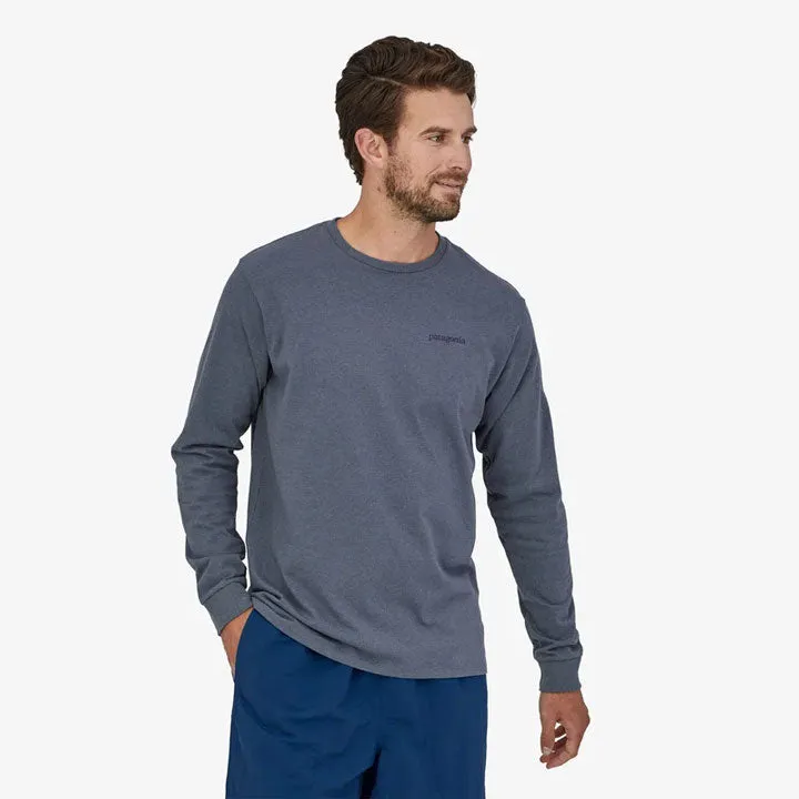 Patagonia Long-Sleeved Line Logo Ridge Responsibili-Tee Mens