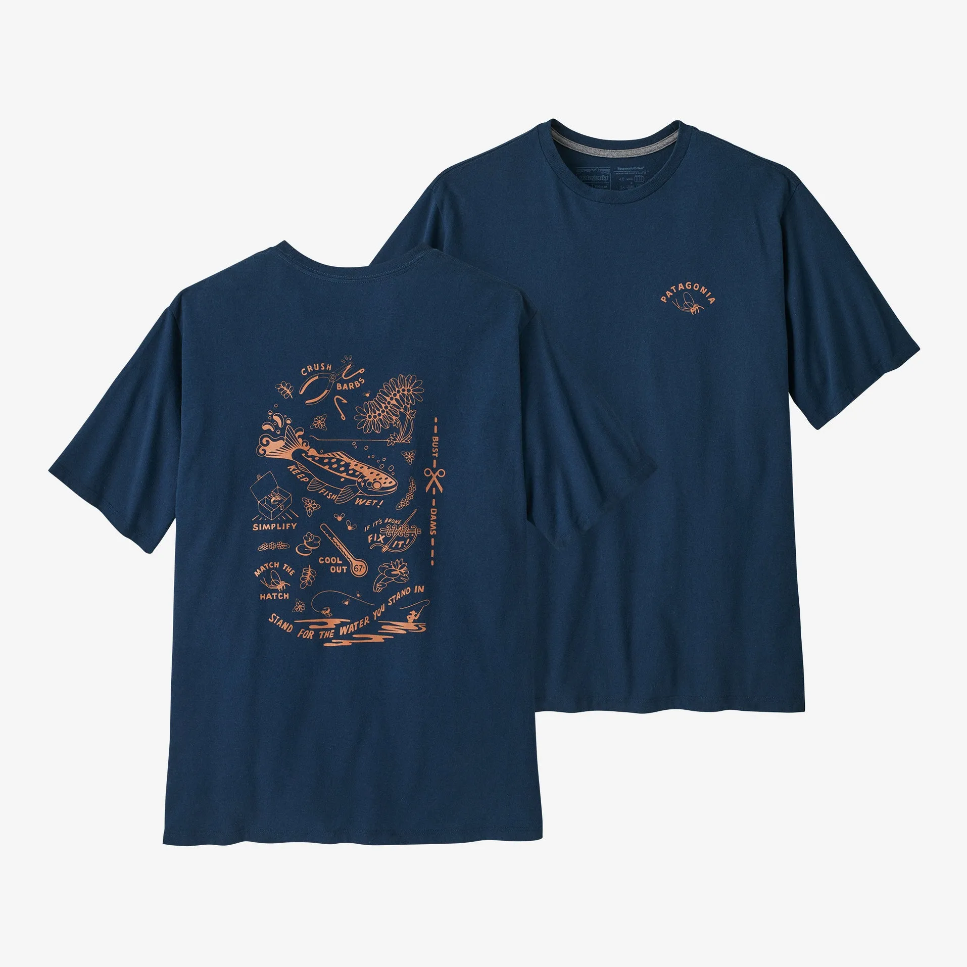 Patagonia Men's Action Angler Responsibili-Tee