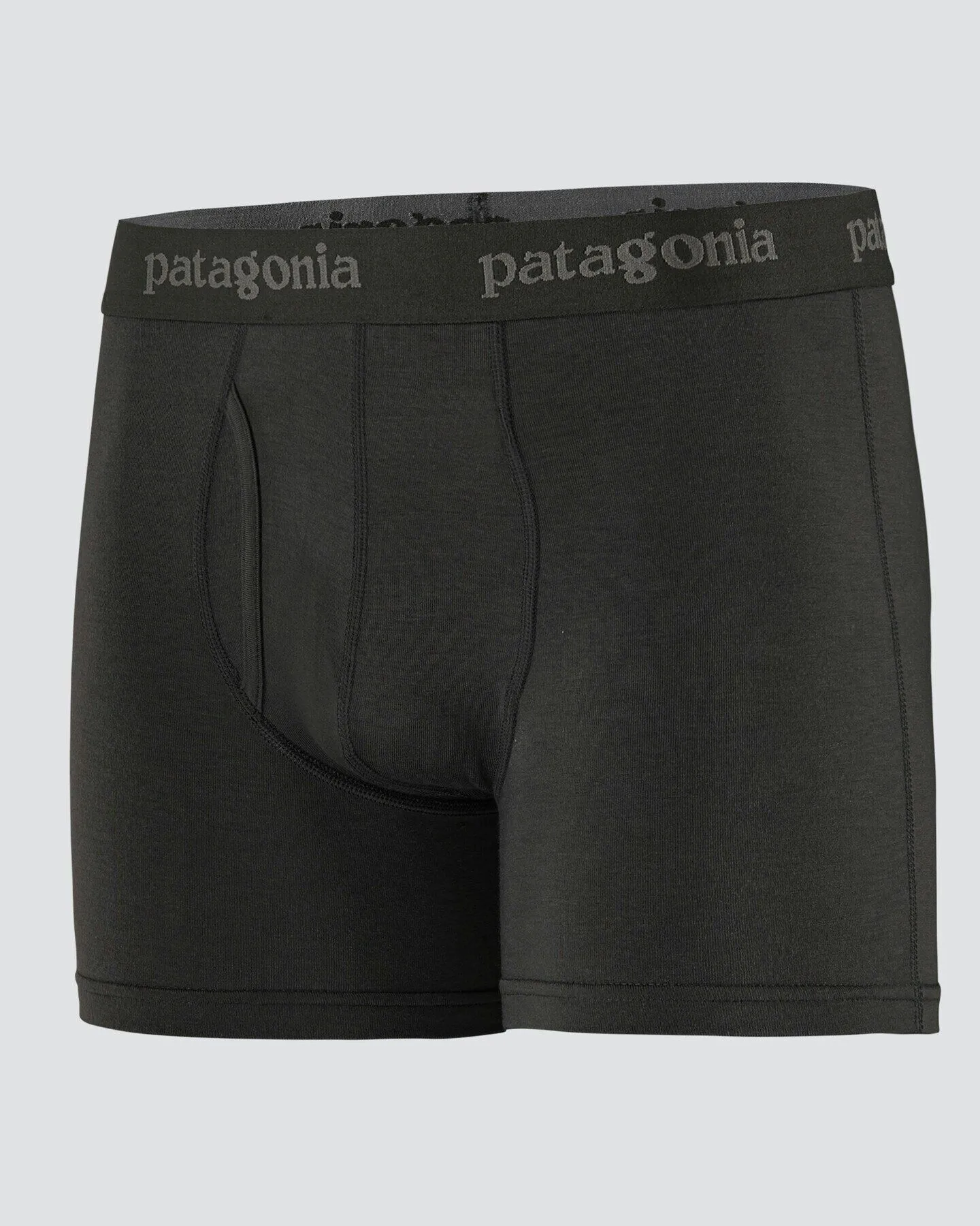 Patagonia Mens Essential Boxer Briefs - 3 Inch - Black | SurfStitch