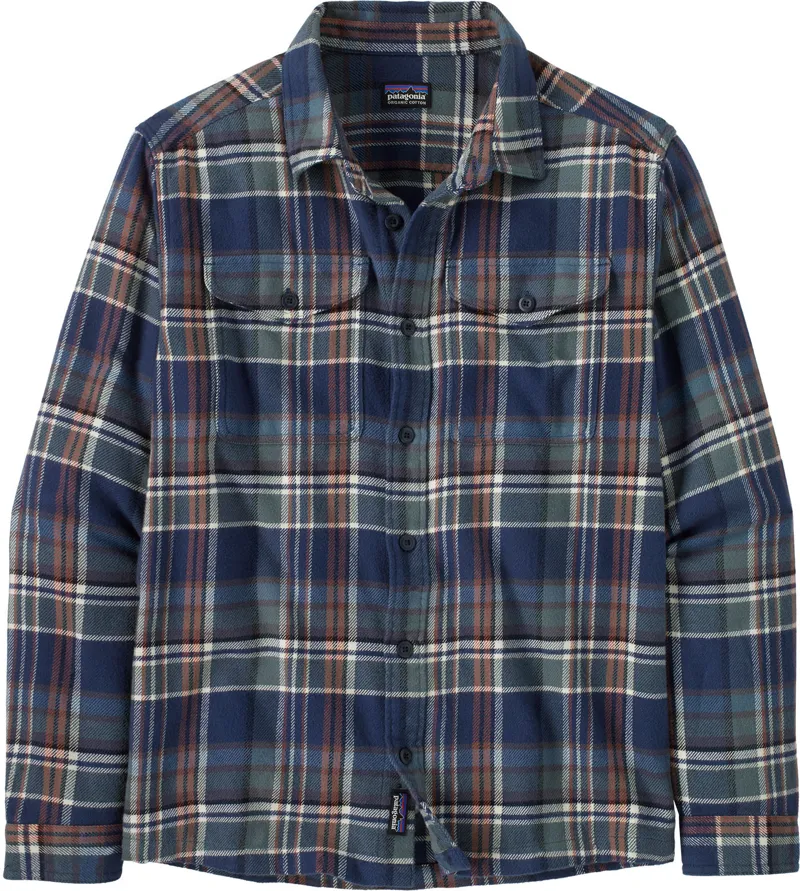 Patagonia Mens Fjord Flannel Shirt - Adventurer-New Navy