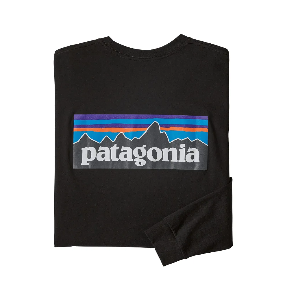 Patagonia Men's L/S P-6 Logo Responsibili-Tee