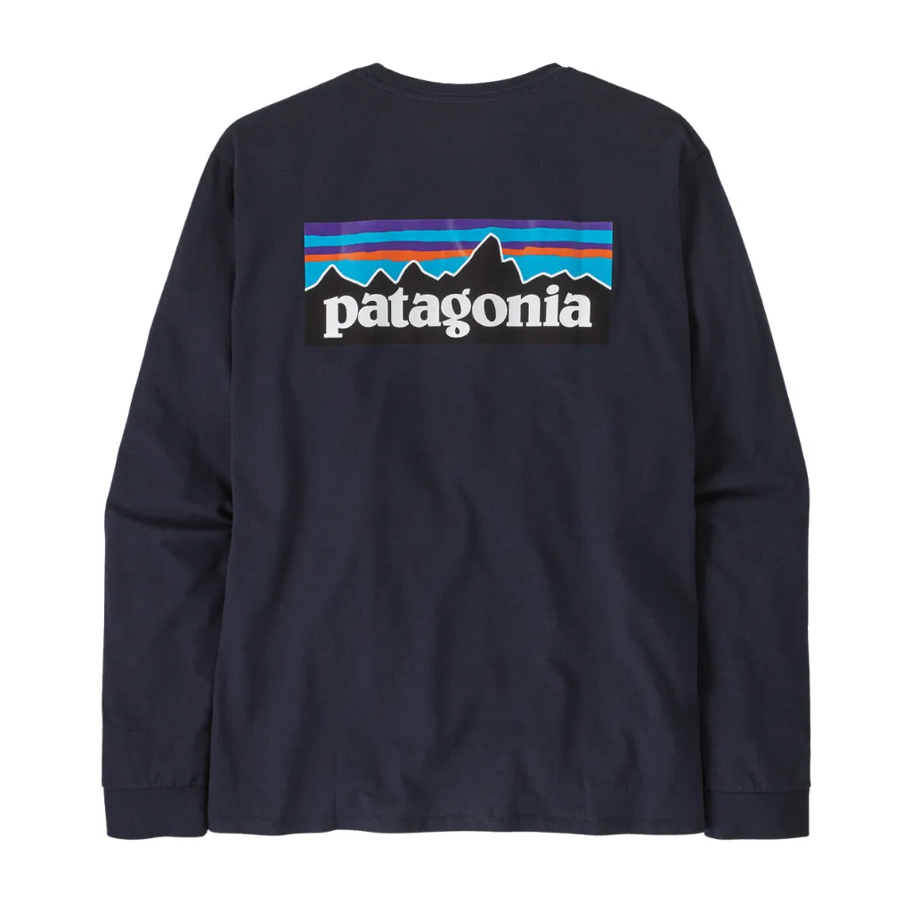 Patagonia Men's L/S P-6 Logo Responsibili-Tee