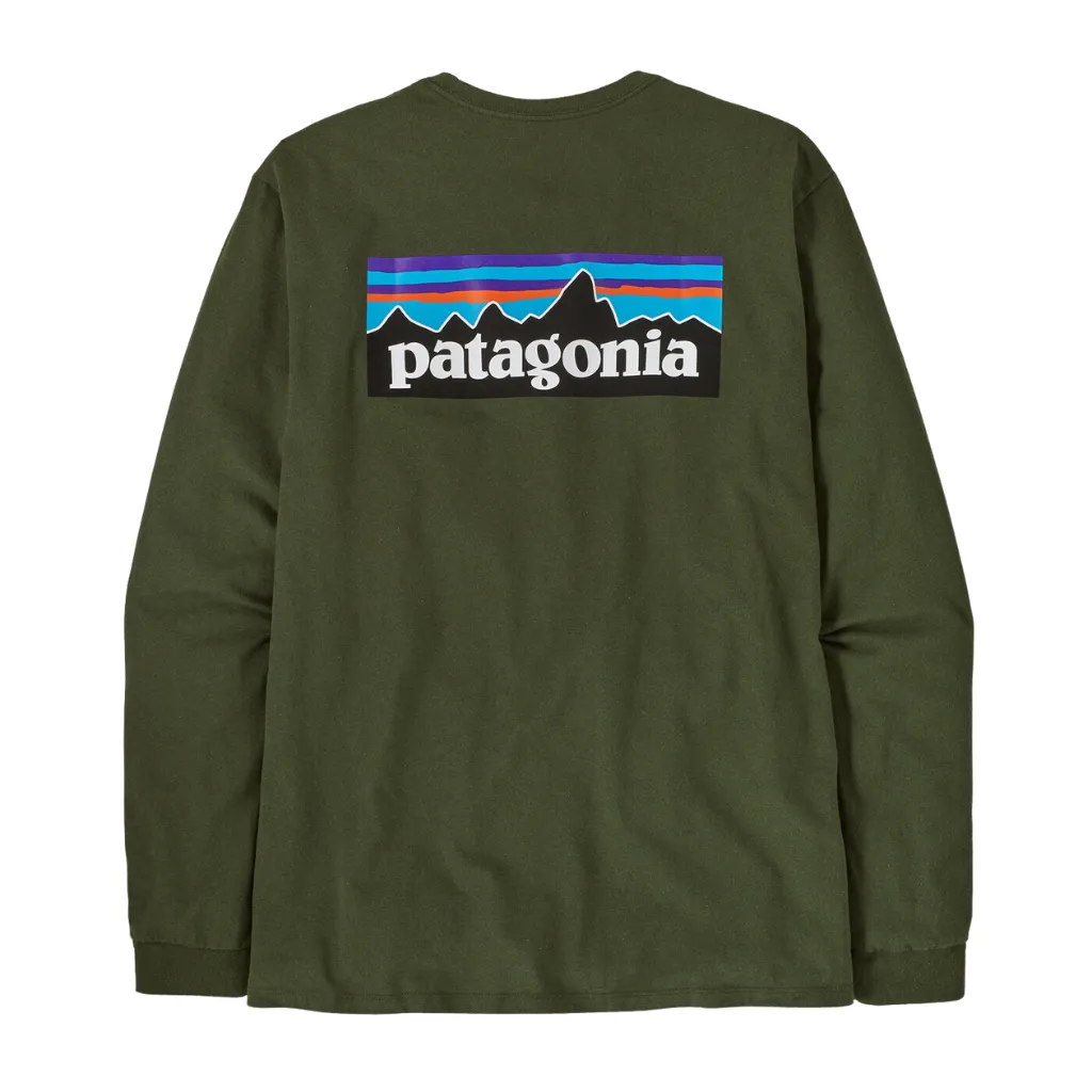 Patagonia Men's L/S P-6 Logo Responsibili-Tee