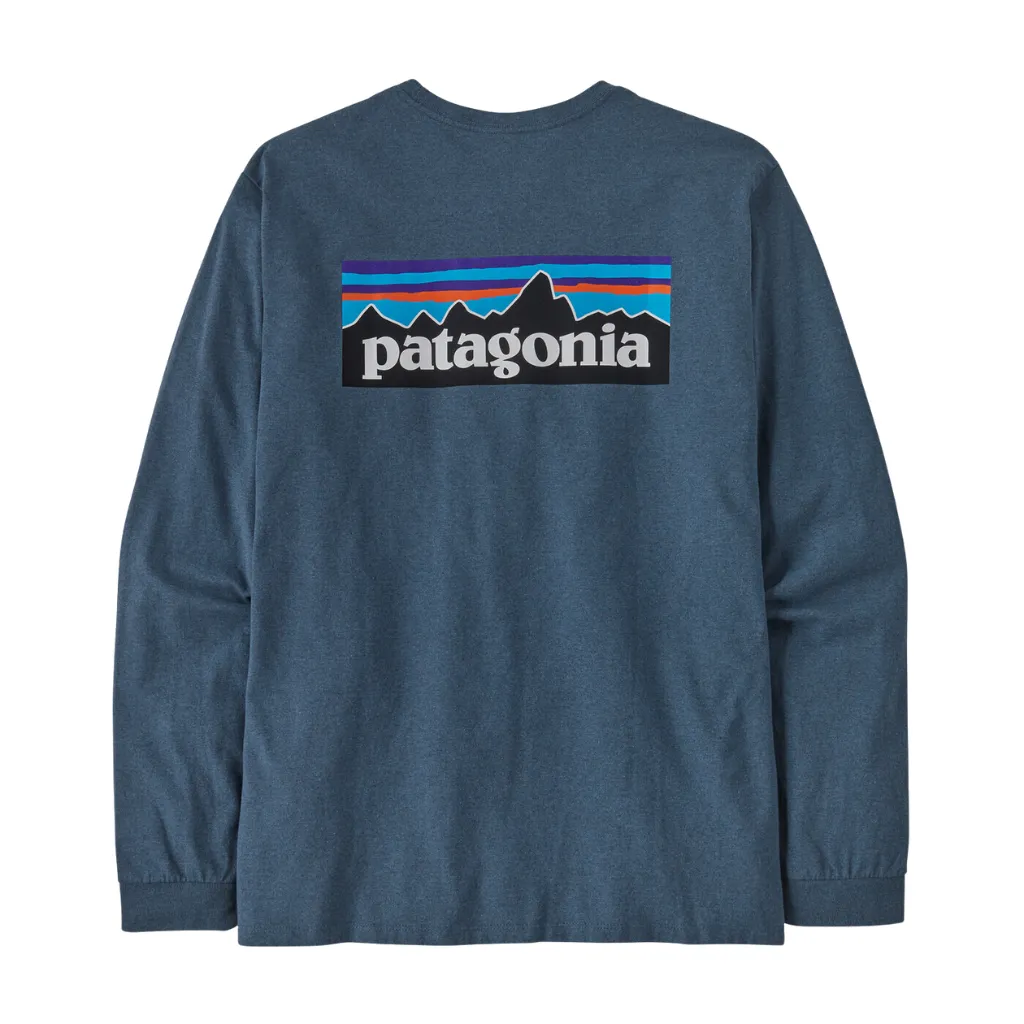 Patagonia Men's L/S P-6 Logo Responsibili-Tee