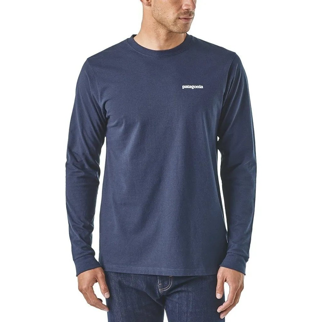 Patagonia Men's L/S P-6 Logo Responsibili-Tee