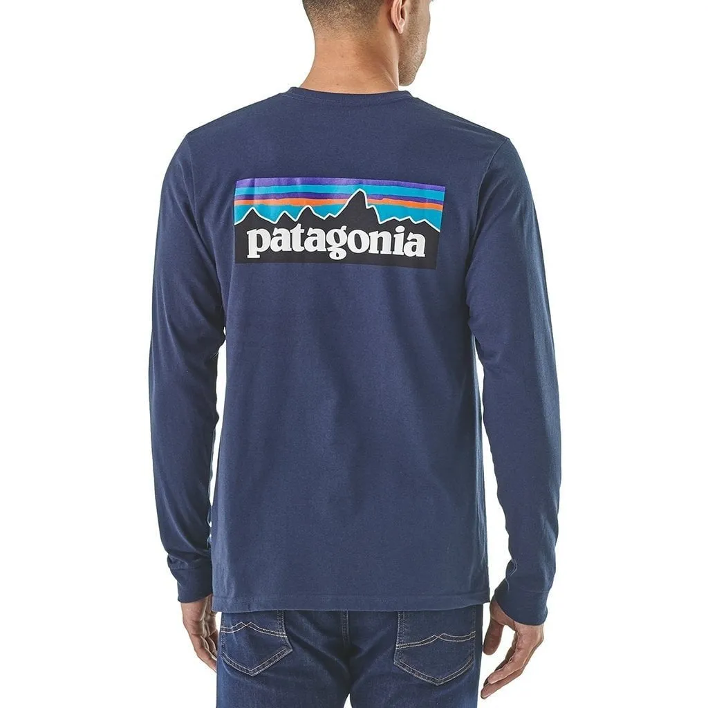 Patagonia Men's L/S P-6 Logo Responsibili-Tee