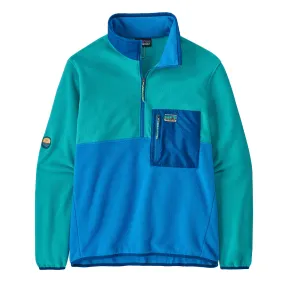 Patagonia Microdini 1/2 Zip Pullover Fleece Vessel Blue