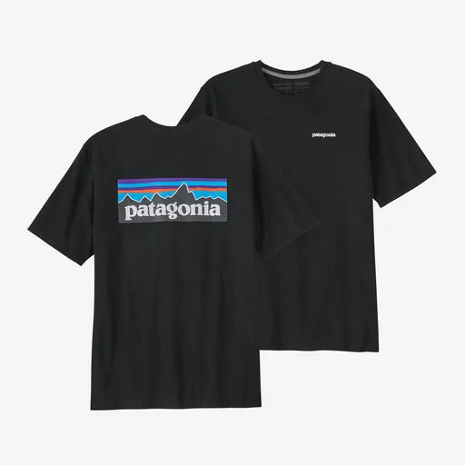 Patagonia - M's P-6 Logo Responsibili-Tee - Black