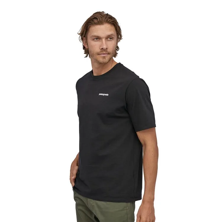 Patagonia - M's P-6 Logo Responsibili-Tee - Black