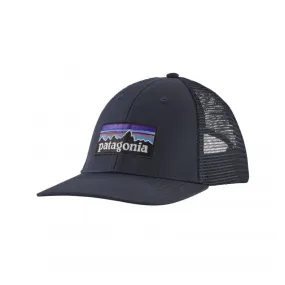 Patagonia P-6 Logo LoPro Trucker Cap (Navy Blue)