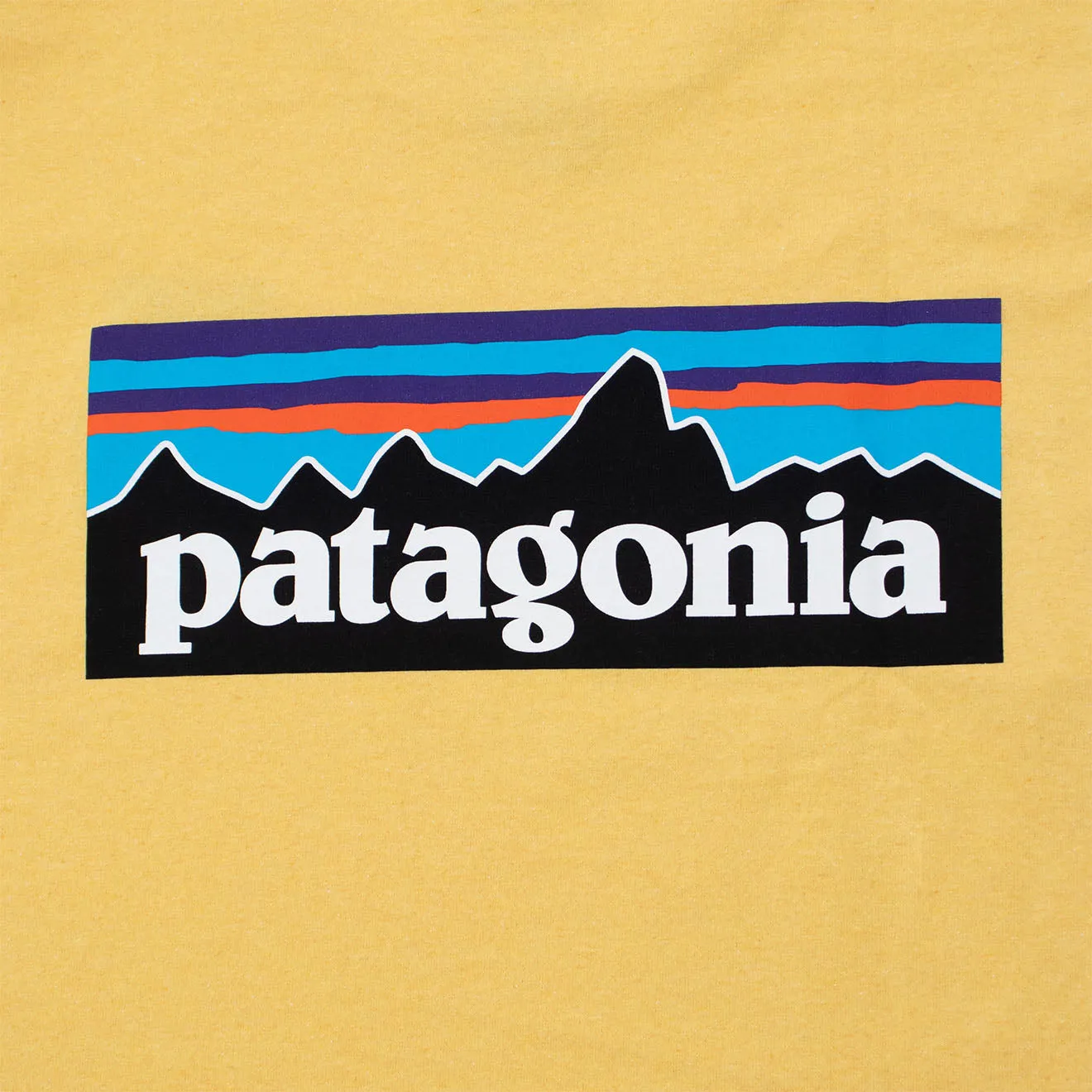 Patagonia P-6 Logo Responsibili Tee Milled Yellow