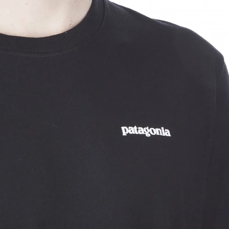 Patagonia P-6 Logo Responsibili-Tee T-Shirt (Black)