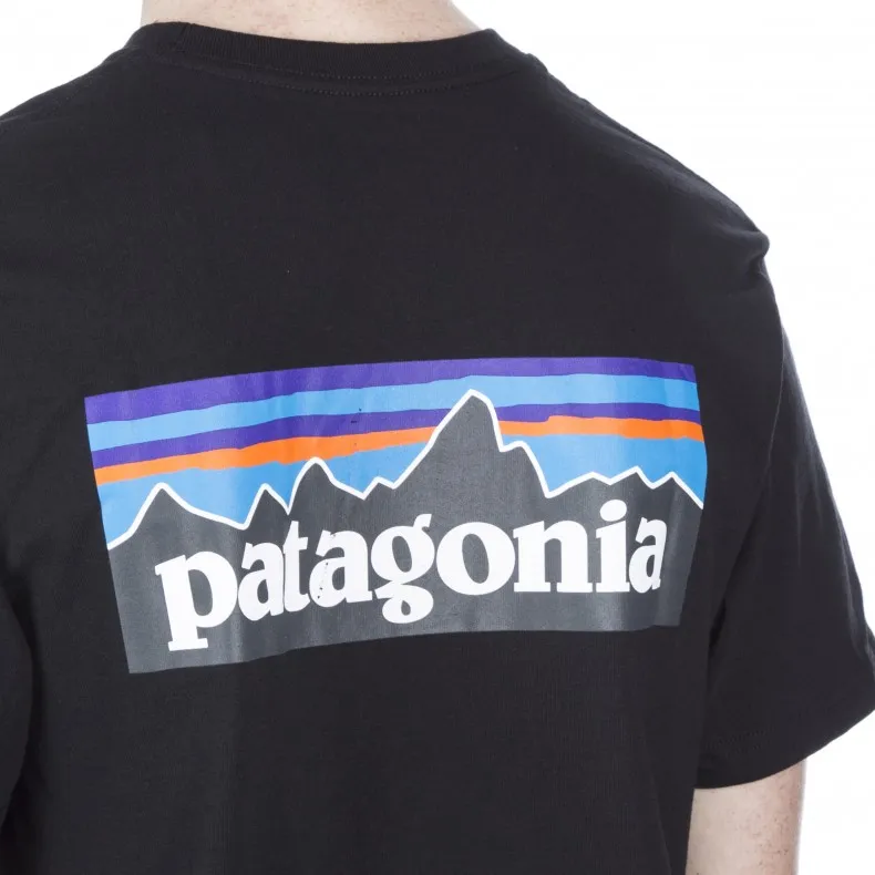 Patagonia P-6 Logo Responsibili-Tee T-Shirt (Black)