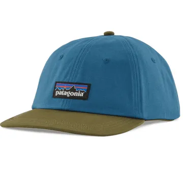 Patagonia P-6 Logo Trad Cap - Wavy Blue