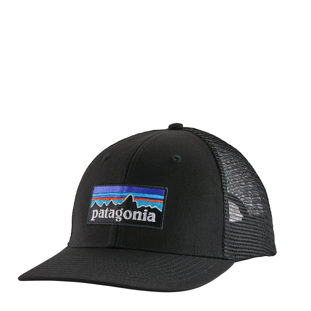 Patagonia P-6 Logo Trucker Hat Black