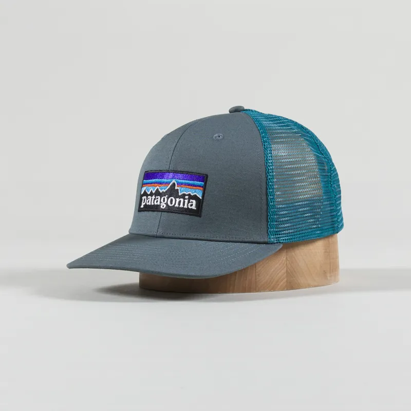 Patagonia P-6 Logo Trucker Hat Nouveau Green