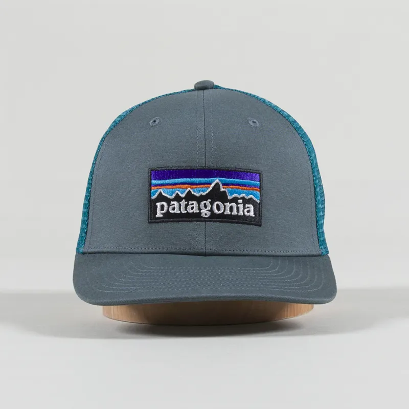 Patagonia P-6 Logo Trucker Hat Nouveau Green