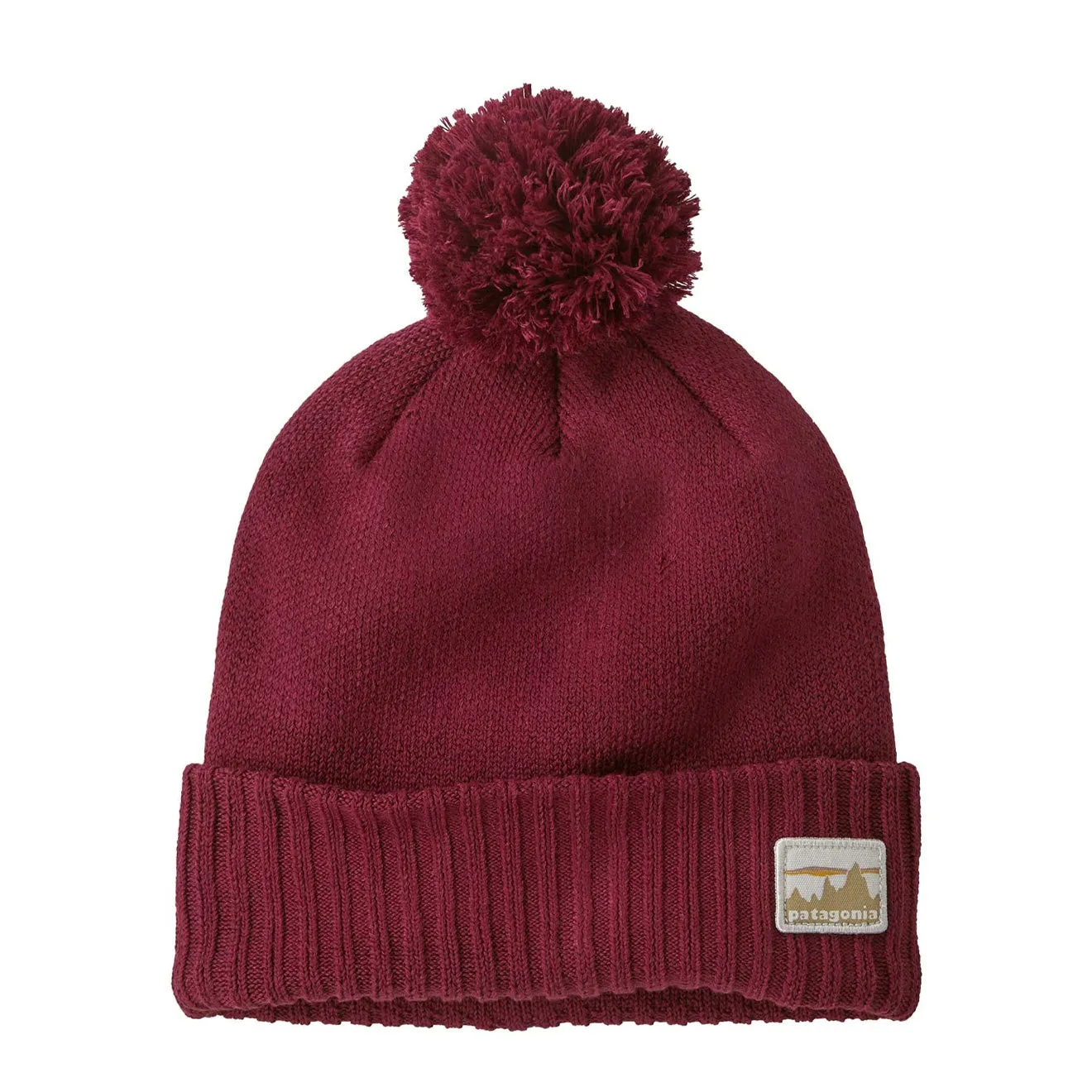 Patagonia Powder Town Beanie '73 Skyline Carmine Red