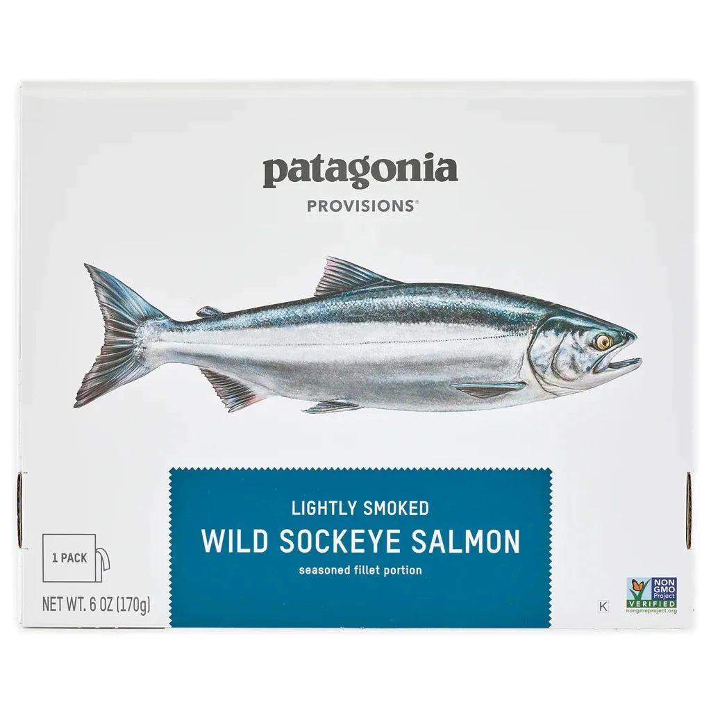 Patagonia Provisions Wild Sockeye Salmon - Lightly Smoked