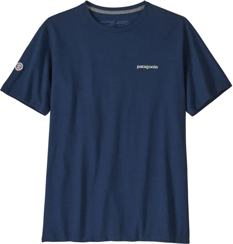 Patagonia Unisex Fitz Roy Icon Responsibili-Tee - Lagom Blue