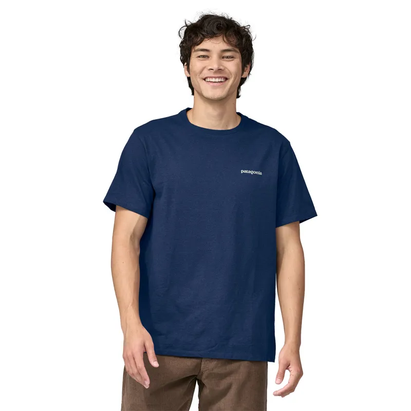 Patagonia Unisex Fitz Roy Icon Responsibili-Tee - Lagom Blue