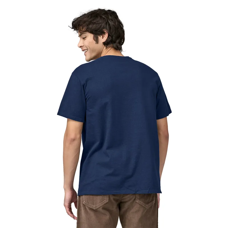 Patagonia Unisex Fitz Roy Icon Responsibili-Tee - Lagom Blue