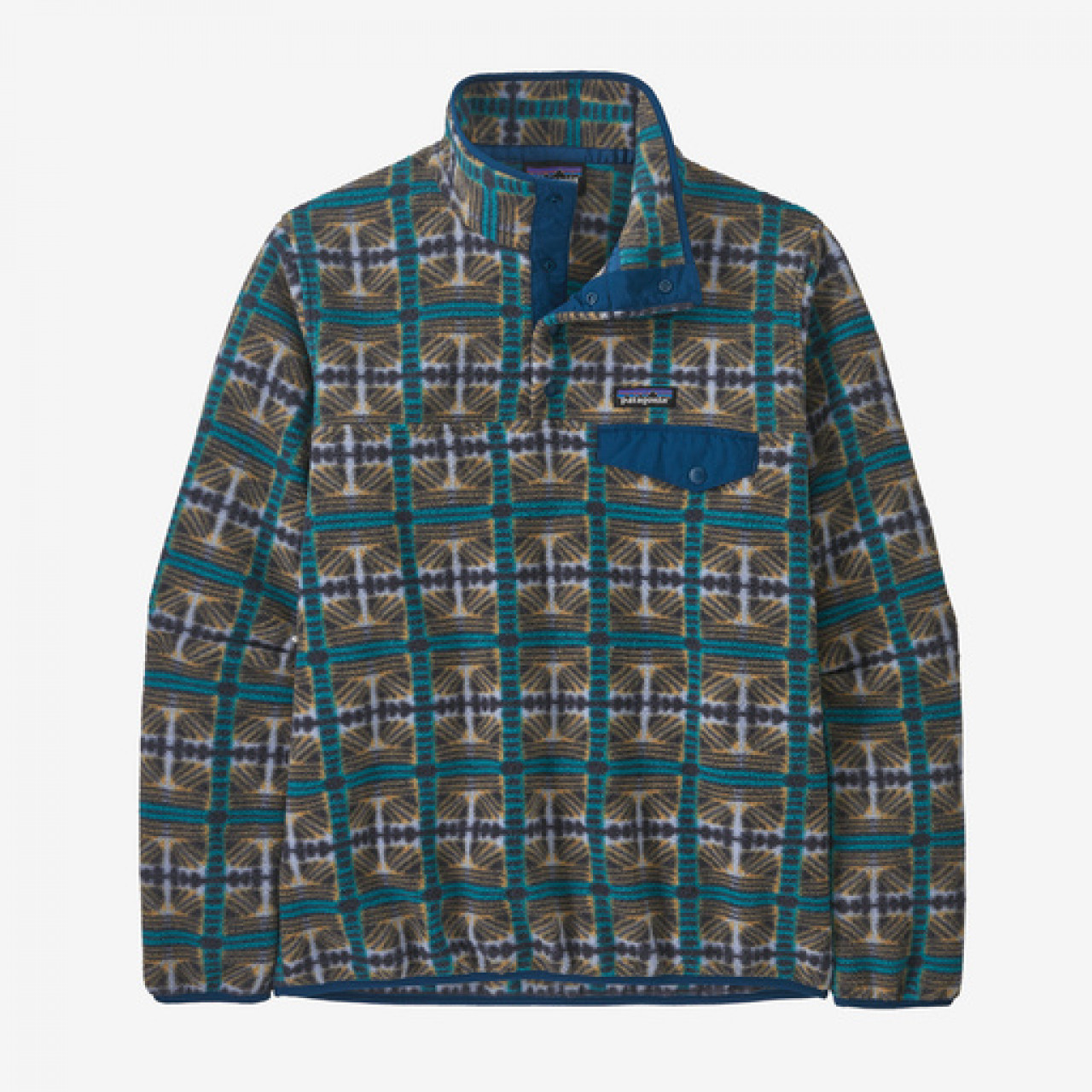 Patagonia Wms Lw Synch Snap-T P/O Periwinkle