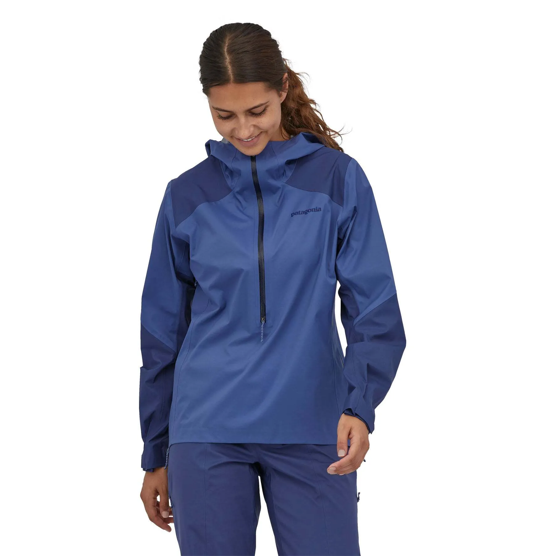 Patagonia Women's Dirt Roamer Storm Bike Jacket, Current Blue / S