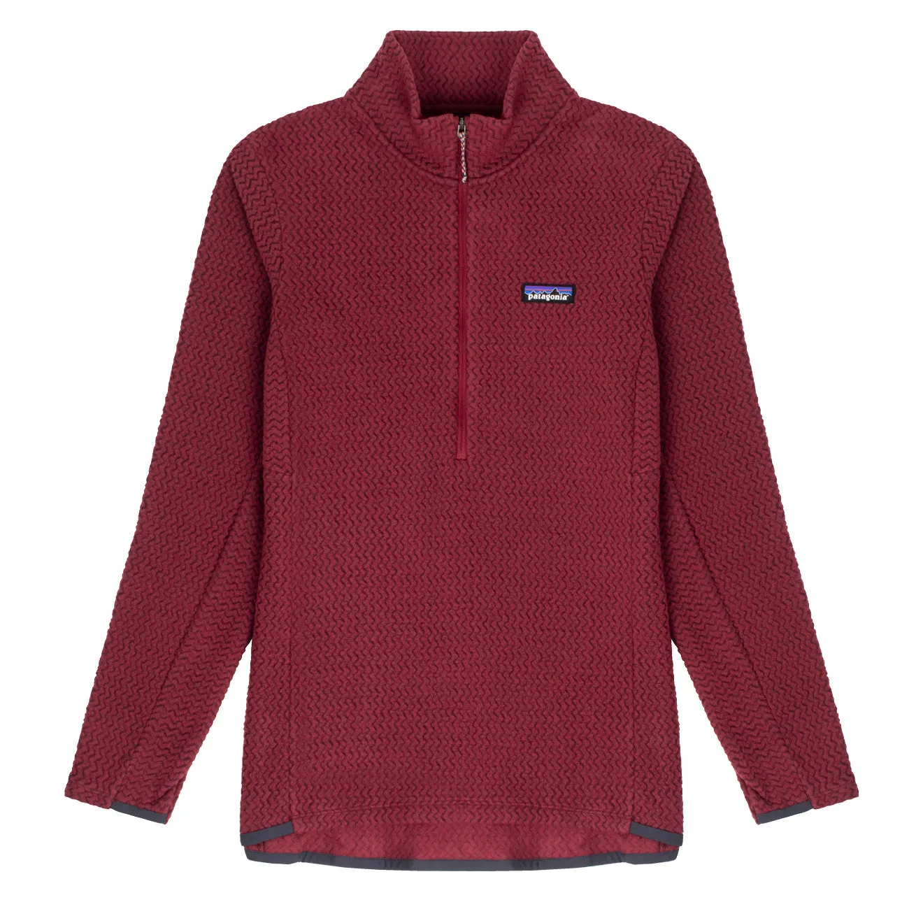 Patagonia Womens R1 Air Zip Neck Sequoia Red