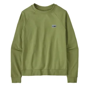 Patagonia Womens Regenerative Organic Certified Cotton Essential Top Buckhorn Green